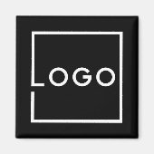 Aimant Logo d'entreprise personnalisé (Devant)