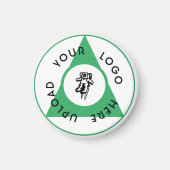 Aimant Logo d'entreprise personnalisé (Devant)