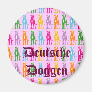 Aimant Logo des Dogues Allemands