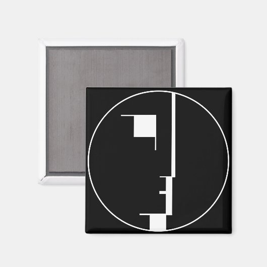 Aimant Logo d'Oskar Schlemmer (Recto/Verso)