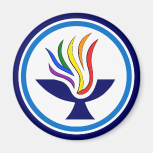Aimant Logo du Chalice Flamboyant TVUUC