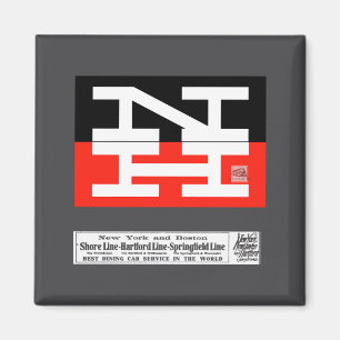 Aimant Logo du chemin de fer de New Haven _1