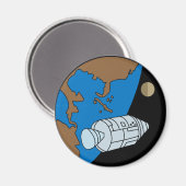 Aimant Logo du patch de mission Apollo 1 (Recto/Verso)