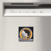 Aimant Logo du patch de mission Apollo 12 (In Situ (Lave-vaisselle))