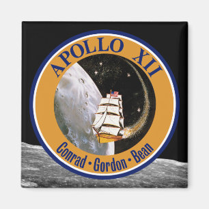 Aimant Logo du patch de mission Apollo 12