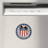 Aimant Logo du patch de mission NASA Apollo 16 (In Situ (Lave-vaisselle))