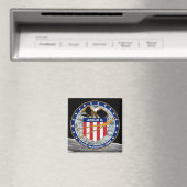 Aimant Logo du patch de mission NASA Apollo 16 (In Situ (Lave-vaisselle))