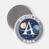 Aimant Logo du programme Apollo (Recto/Verso)
