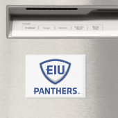 Aimant Logo Eastern Illinois Panthers Shield & Wordmark (In Situ (Lave-vaisselle))