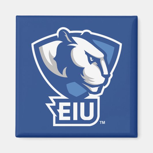 Aimant Logo Eastern Illinois University Panthers (Devant)