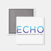 Aimant Logo ECHO (Recto/Verso)