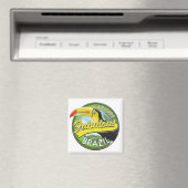 Aimant Logo Explorez le Brésil Fabuleux (In Situ (Lave-vaisselle))