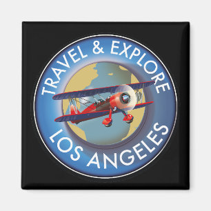 Aimant Logo Explorez Los Angeles