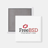 Aimant Logo FreeBSD Foundation (Recto/Verso)