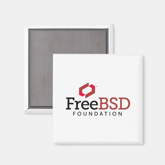 Aimant Logo FreeBSD Foundation (Recto/Verso)