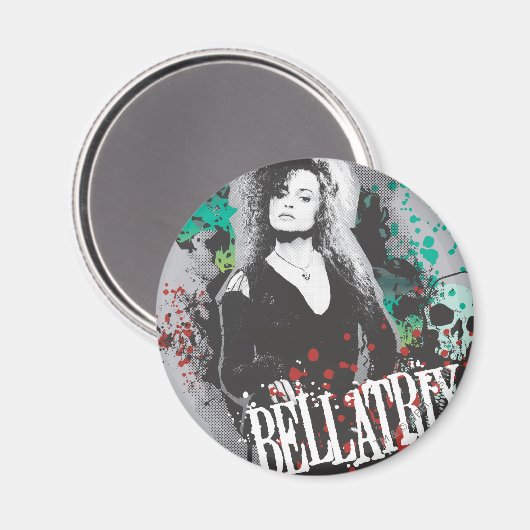 Aimant Logo graphique Bellatrix Lestrange (Recto/Verso)