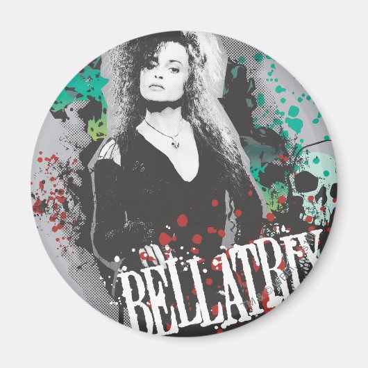Aimant Logo graphique Bellatrix Lestrange (Devant)