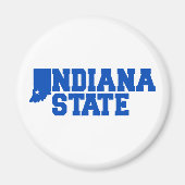 Aimant Logo Indiana State (Devant)