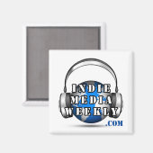 Aimant logo magnétique de Indie Media Weekly (Recto/Verso)