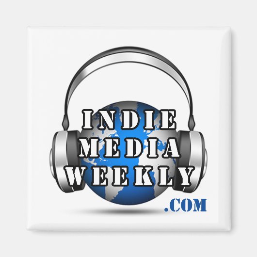 Aimant logo magnétique de Indie Media Weekly (Devant)