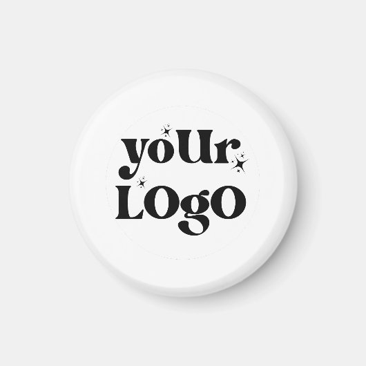 Aimant Logo minimaliste (Devant)