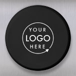 Aimant Logo Minimaliste<br><div class="desc">A simple custom black business template dans un style minime moderne which can be easily updated with your logo company. If you need any help personalizing this product,  please contact me using the message button below and I'll be happy to help.</div>
