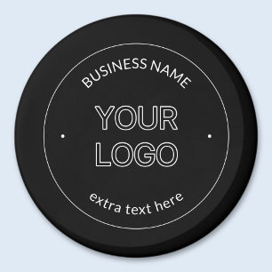 Aimant Logo modifiable et remplacement du nom de l'entrep