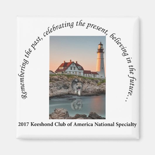 Aimant Logo National 2017 Option #1 (Devant)