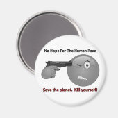 Aimant Logo No Hope Emoticon (Recto/Verso)