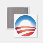 Aimant Logo Obama (Recto/Verso)