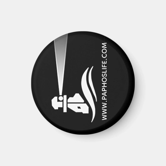 Aimant Logo Paphos Life Lighthouse (Devant)