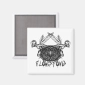 Aimant Logo Pixies Graphiques Flowstone (Recto/Verso)