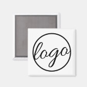 Aimant Logo promotionnel personnalisé (Recto/Verso)