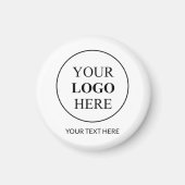 Aimant Logo Promotionnel Personnalisé – Aucune Commande M (Devant)