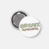 Aimant Logo QidzMix (Recto/Verso)