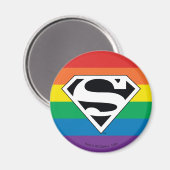 Aimant Logo Rainbow Superman (Recto/Verso)