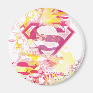 Aimant Logo Retro Supergirl