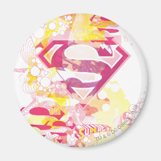 Aimant Logo Retro Supergirl