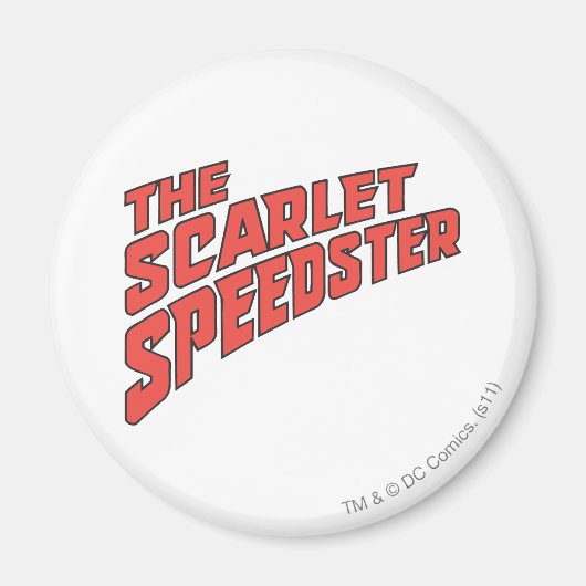 Aimant Logo Scarlet Speedster (Devant)