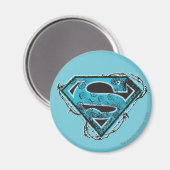 Aimant Logo Supergirl Barbed Wire and Flowers (Recto/Verso)