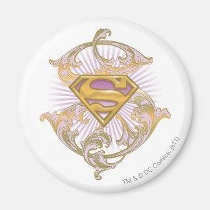 Aimant Logo Supergirl Starbust