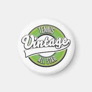 Aimant Logo Tennis Vintage All star