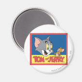 Aimant Logo Tom Et Jerry Plat (Recto/Verso)