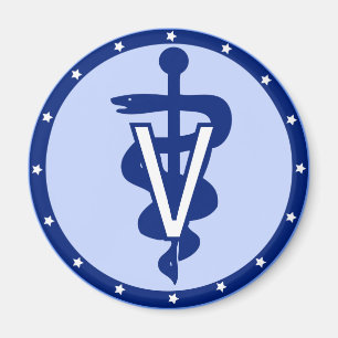Aimant logo vétérinaire 2