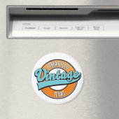 Aimant logo vintage d'Amarillo Texas (In Situ (Lave-vaisselle))