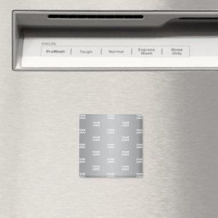 Aimant Logos répétitifs sur un dégradé gris (couleur modi