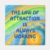 AIMANT "LOI D'ATTRACTION" (Devant)