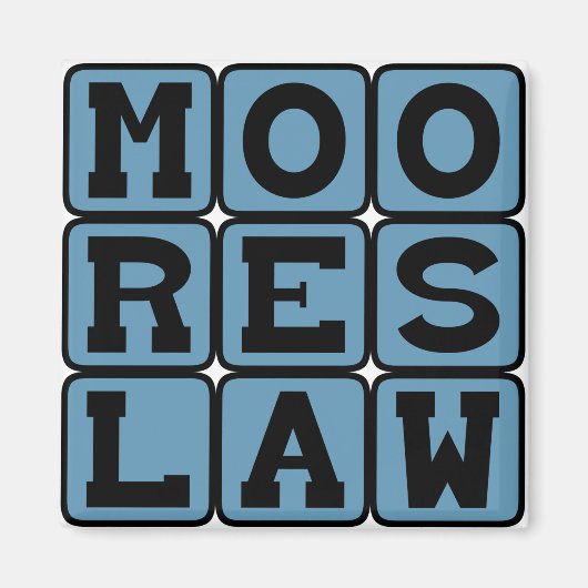 Aimant Loi de Moore, Évolution de la Technologie (Devant)