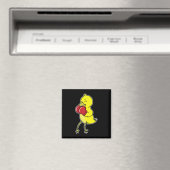 Aimant L'oiseau fait de la boxe (In Situ (Lave-vaisselle))