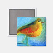 Aimant L'Oiseau Souhaitant 2012 (Recto/Verso)